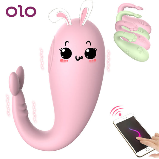 8 Speeds Monster Shape Vibrator APP Bluetooth Wireless Control G-spot Vibrating Egg Dildo Adult Games Sex Toys