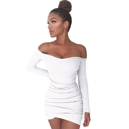 After Work Backless Bodycon Dress